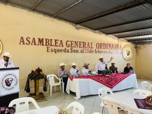 Asamblea General de la Asociación Ganadera Local en Esqueda, Sonora