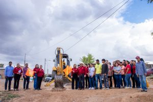 Dan Inicio a la Ampliación de la Red de Agua Potable en Colonia Mesa Bonita Norte