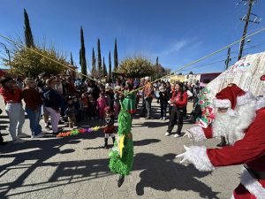 Posada navideña en la comunidad de Esqueda