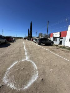 Instalación de drenaje sanitario en la avenida Morelos